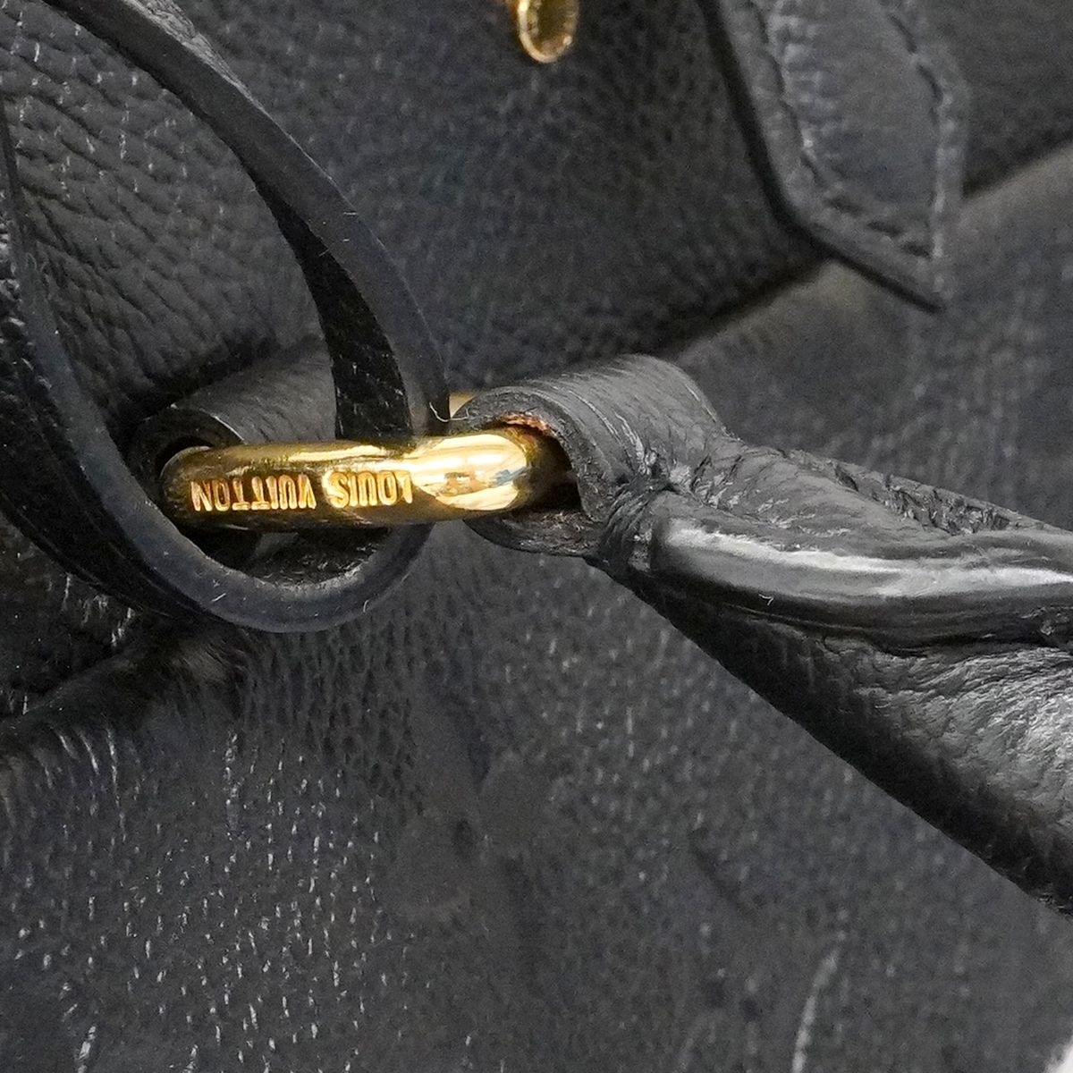Louis Vuitton Handbag Monogram Empreinte Speedy Bandouliere 25 NM Noir 2-Way — view 7