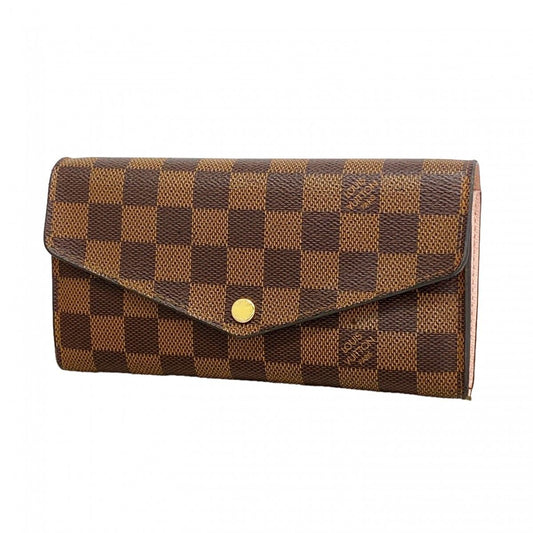 Louis Vuitton Wallet Damier Portefeuille Sarah Ebene Rosevalerine