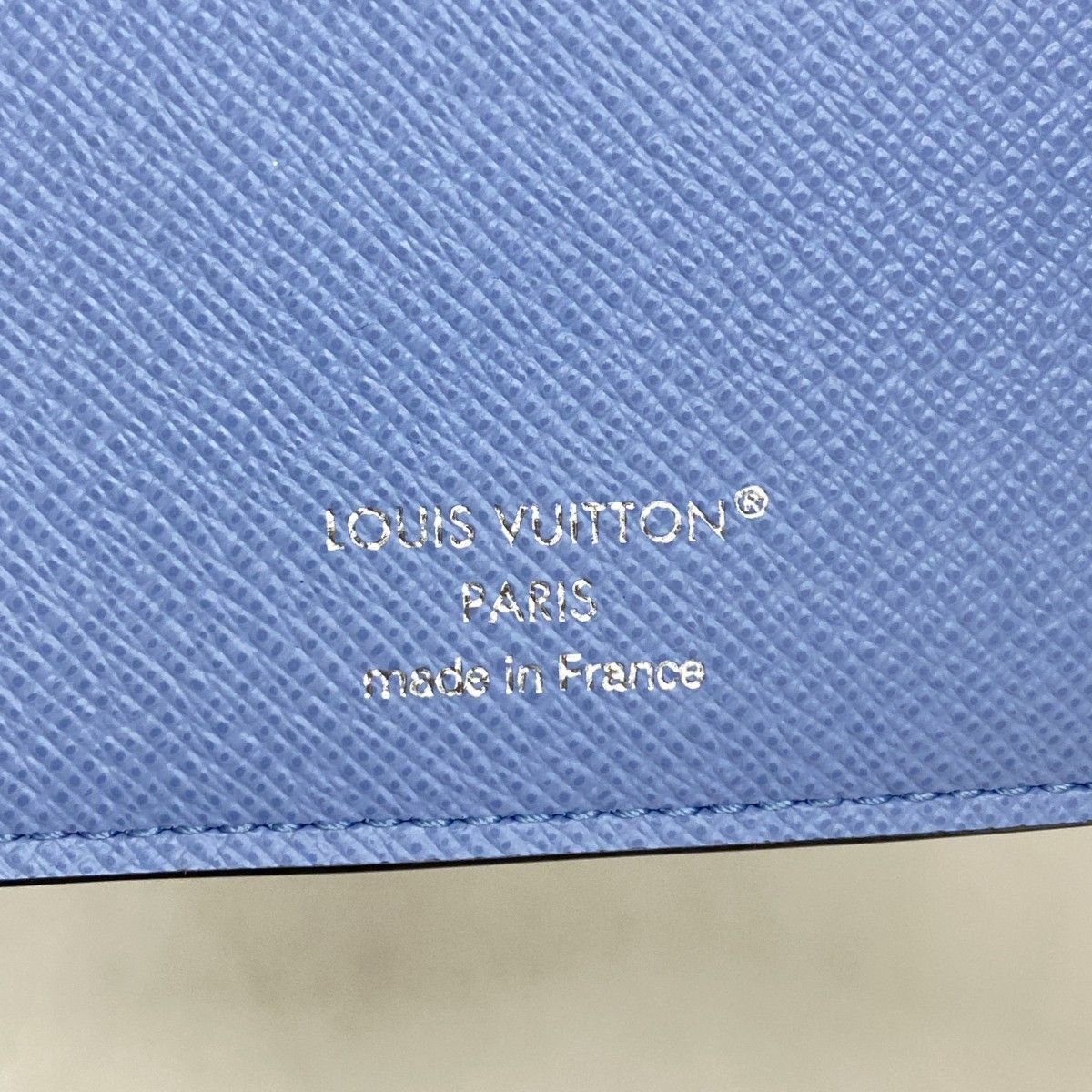 Louis Vuitton Wallet Monogram Taiga Portefeuille Multiple Sky Blue — view 4