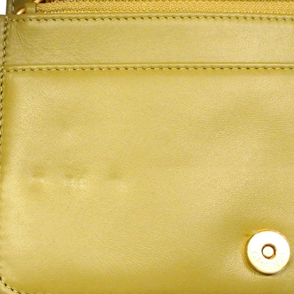 Chanel Shoulder Wallet Boy Caviar Leather Khaki Gold — view 6