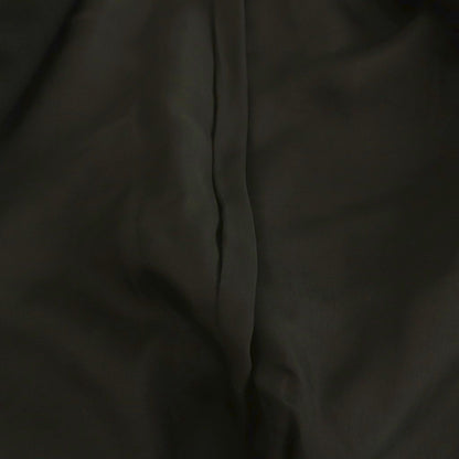 Bottega Veneta Velour Contrast Double Wool Coat Long Fully Lined 44 Black DO — view 3