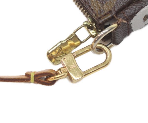 Louis Vuitton Monogram Graffiti Pochette Handbag — view 8