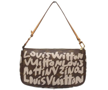 Louis Vuitton Monogram Graffiti Pochette Handbag — view 3