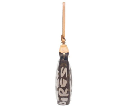 Louis Vuitton Monogram Graffiti Pochette Handbag — view 2