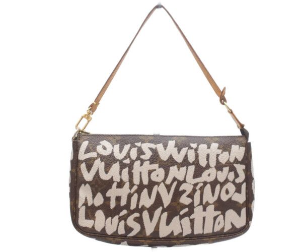 Louis Vuitton Monogram Graffiti Pochette Handbag