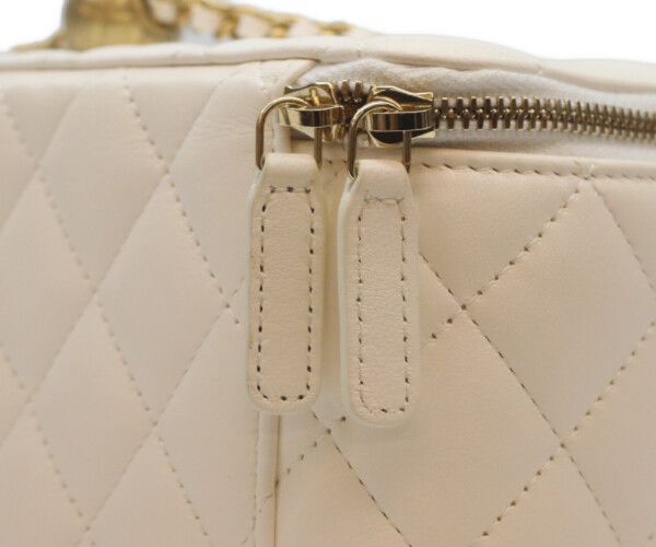 Chanel Quilted Cocobol Vanity Bag Chain — view 7