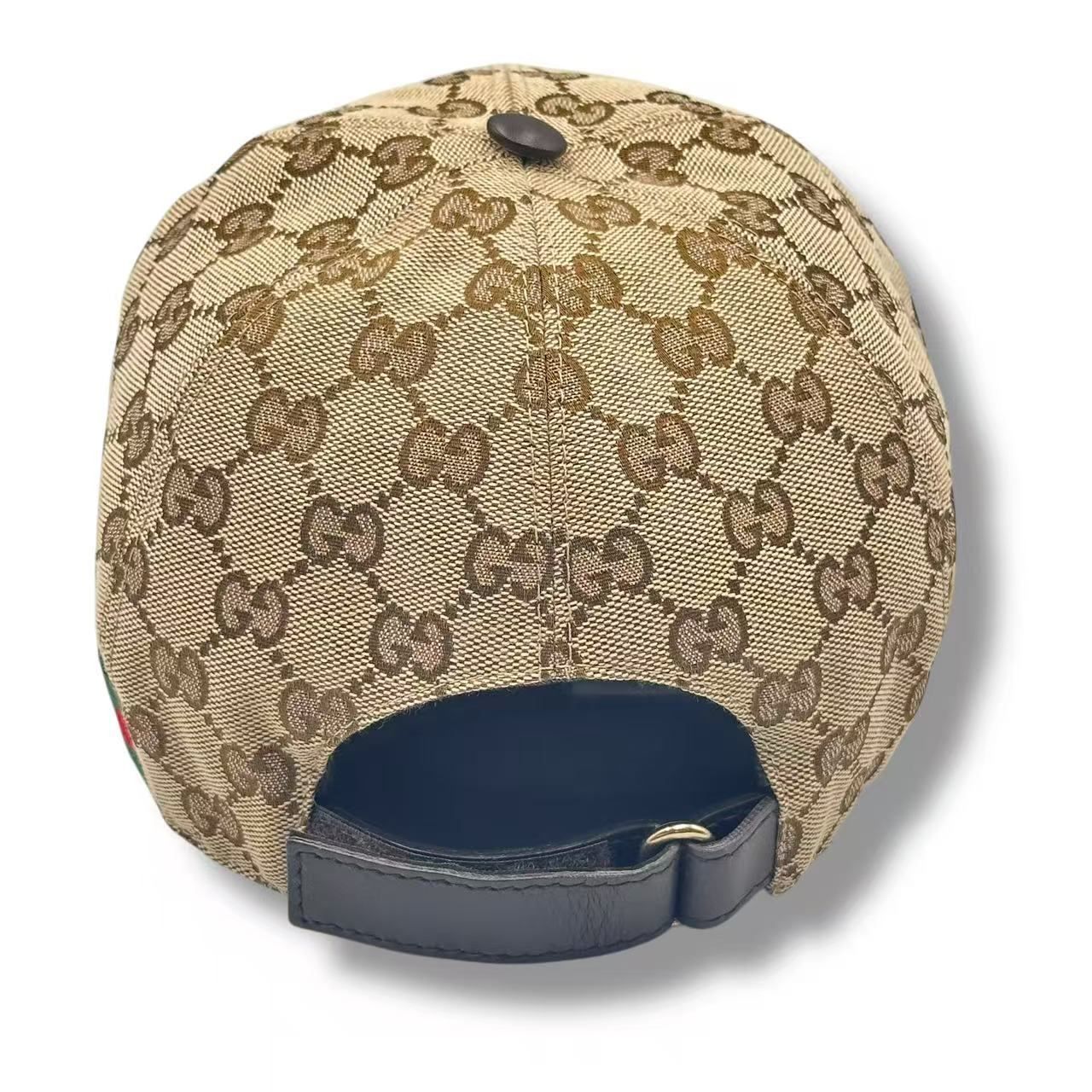 Gucci Hat Baseball Cap GG Canvas Brown — view 2