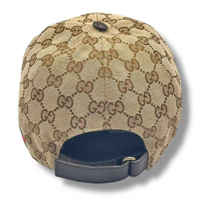 Gucci Hat Baseball Cap GG Canvas Brown — view 2