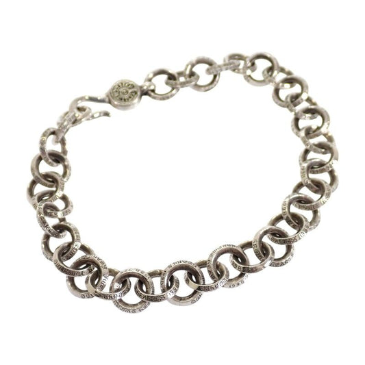 Chrome Hearts Single B Ring Bracelet 925 Sterling Silver