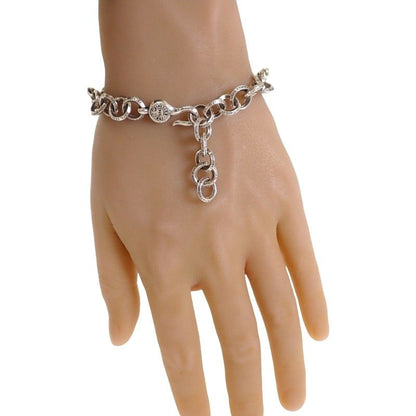 Chrome Hearts Single B Ring Bracelet 925 Sterling Silver