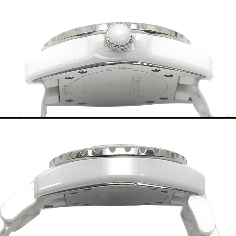 Chanel 33 White Ceramic Dial Watch — view 5