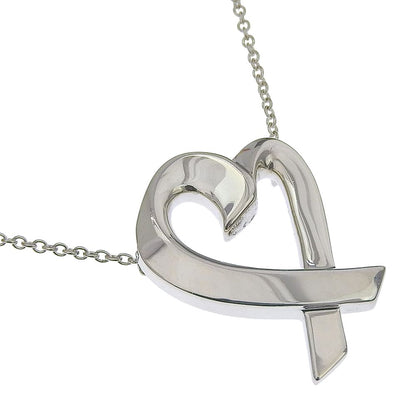 Tiffany & Co Loving Heart Paloma Picasso 925 Sterling Silver Necklace