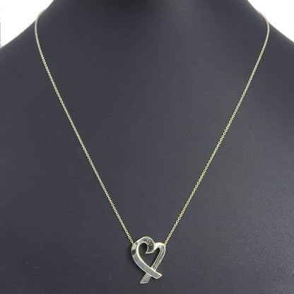 Tiffany & Co Loving Heart Paloma Picasso 925 Sterling Silver Necklace — view 2
