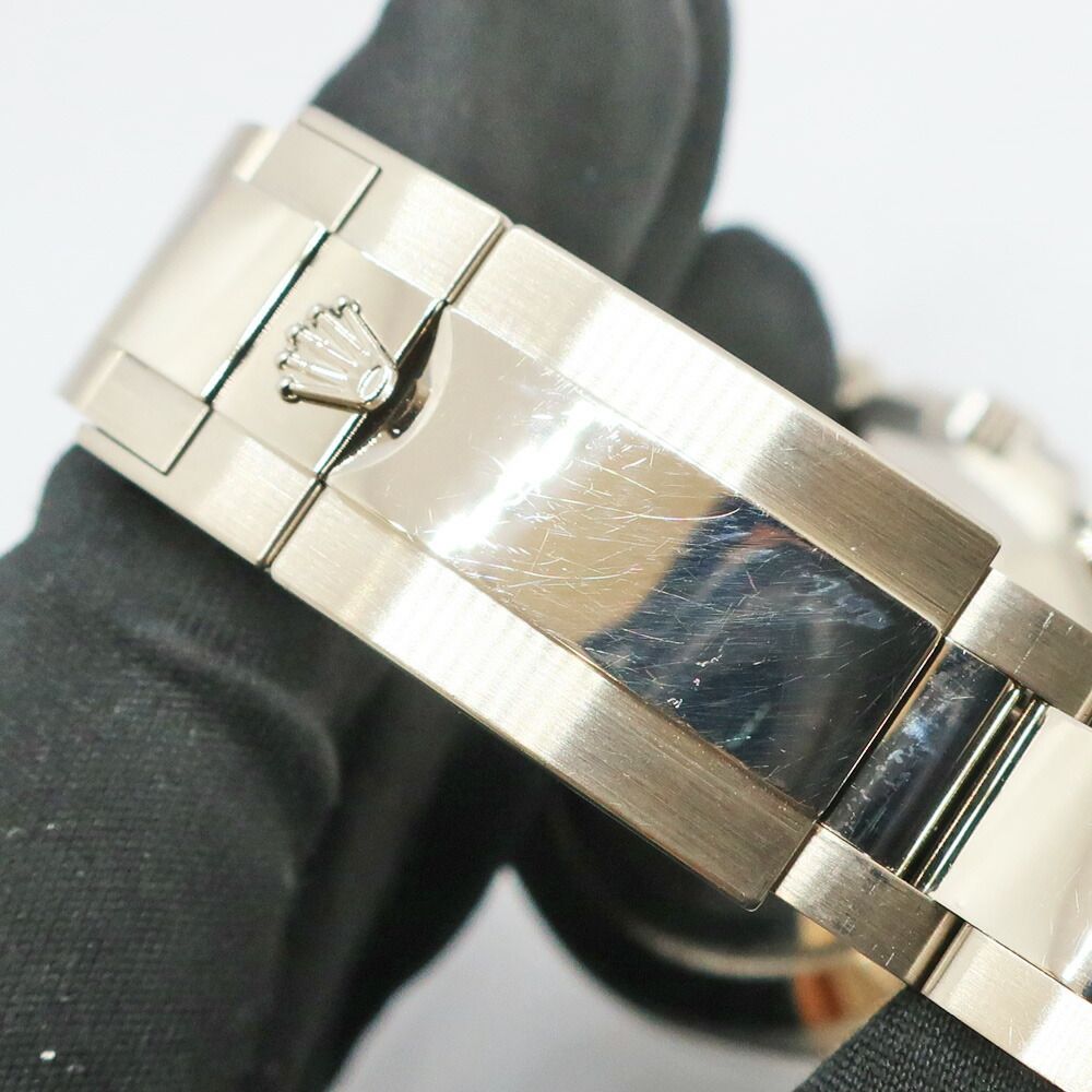 Rolex Ten Cosmograph Daytona Random Black Diamond 18k White Gold Watch — view 6