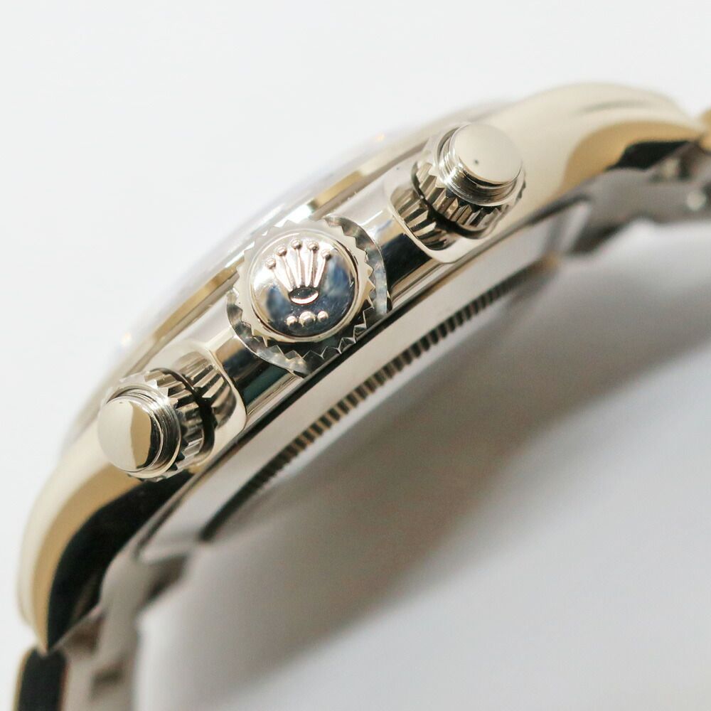 Rolex Ten Cosmograph Daytona Random Black Diamond 18k White Gold Watch — view 3
