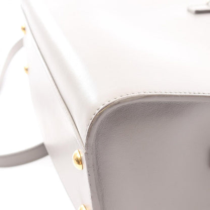 Saint Laurent Handbag Monogram Baby Cabas 2-Way Gray Leather — view 7