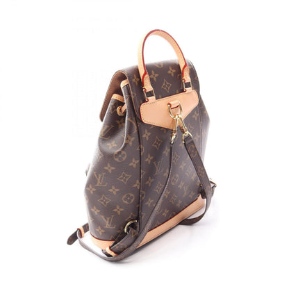 Louis Vuitton Backpack Montsouris PM Monogram Canvas Leather — view 2