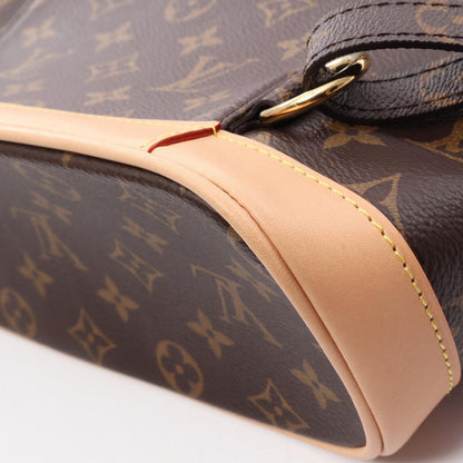 Louis Vuitton Backpack Montsouris PM Monogram Canvas Leather — view 6