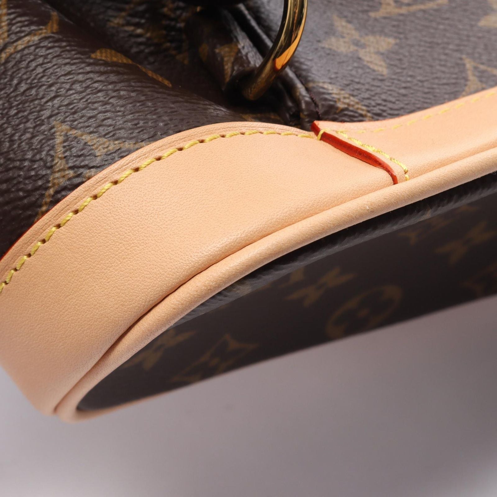 Louis Vuitton Backpack Montsouris PM Monogram Canvas Leather — view 5