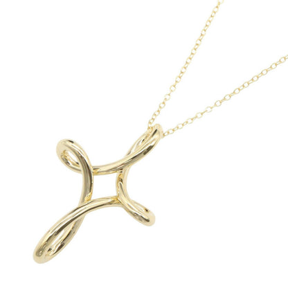 Tiffany & Co Necklace Open Cross 78.5 cm 18k