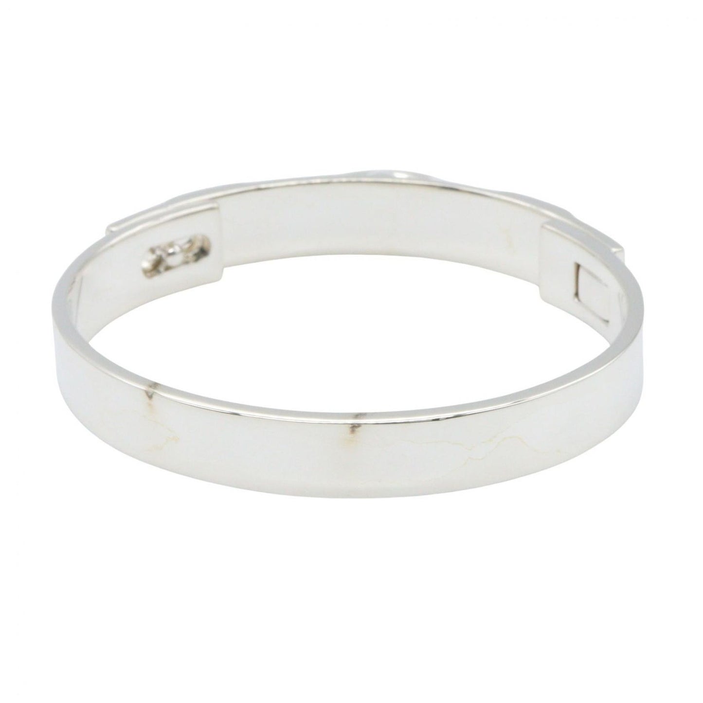 Hermes Bangle Collier de Chien Hangul 15.5 cm 925 Sterling Silver Bracelet — view 2