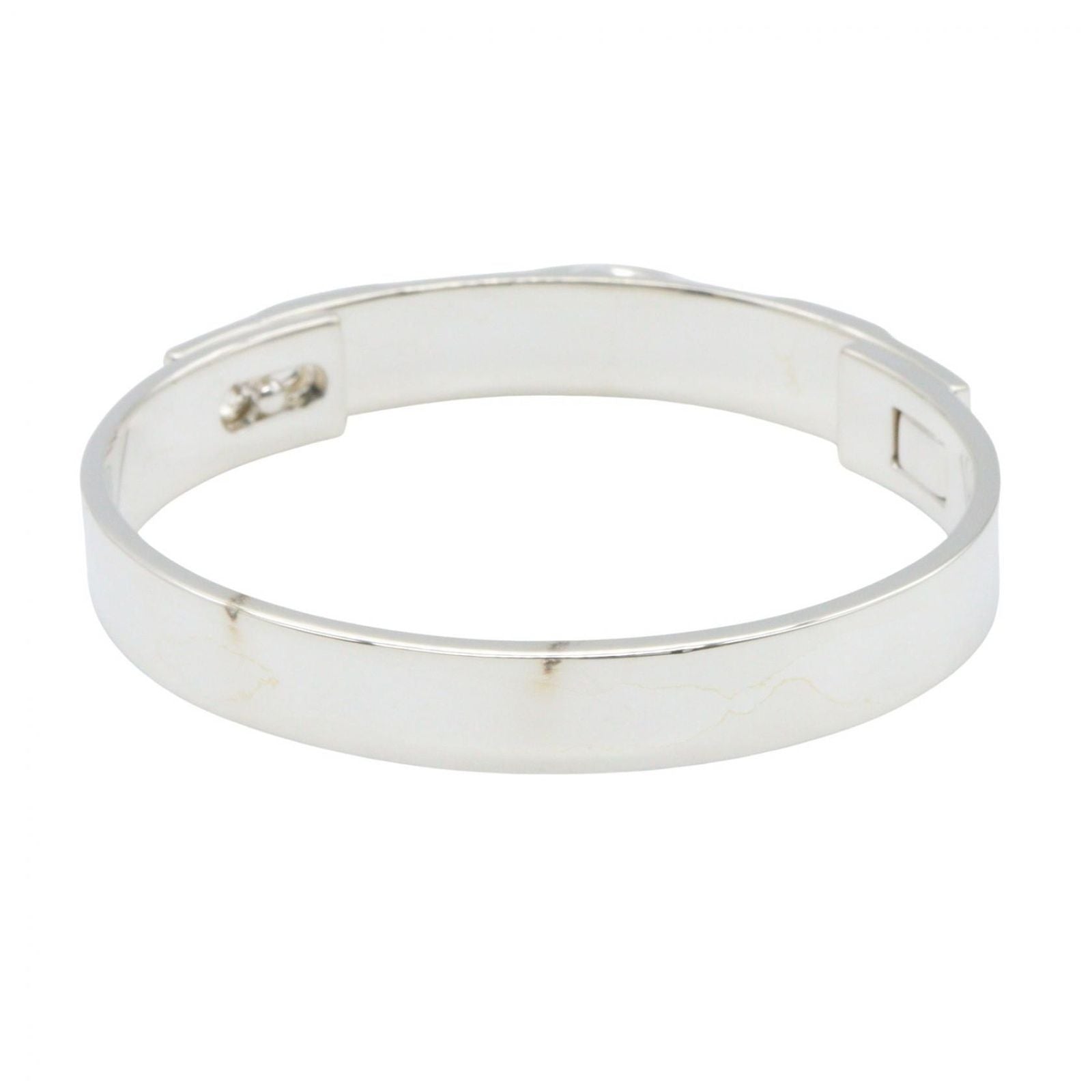 Hermes Bangle Collier de Chien Hangul 15.5 cm 925 Sterling Silver Bracelet — view 2