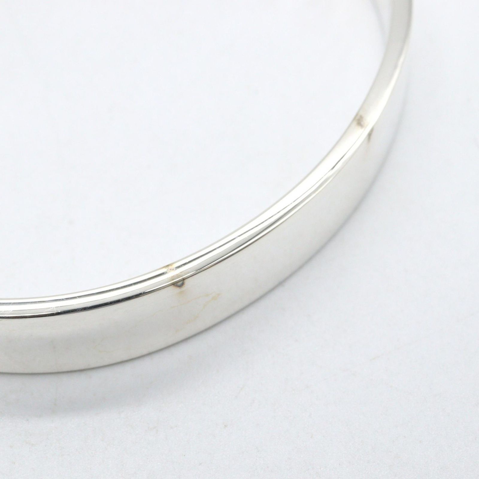 Hermes Bangle Collier de Chien Hangul 15.5 cm 925 Sterling Silver Bracelet — view 5