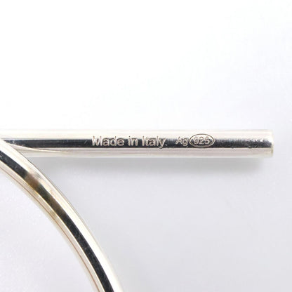 Hermes Earrings Loop 925 Sterling Silver — view 5