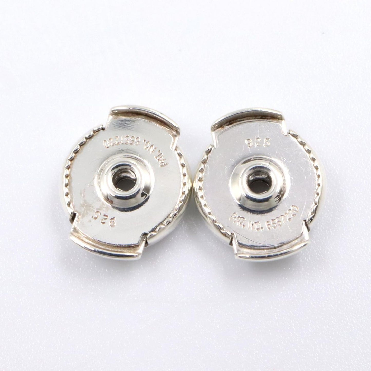 Hermes Earrings Loop 925 Sterling Silver — view 4