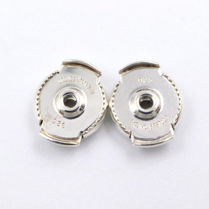 Hermes Earrings Loop 925 Sterling Silver — view 4
