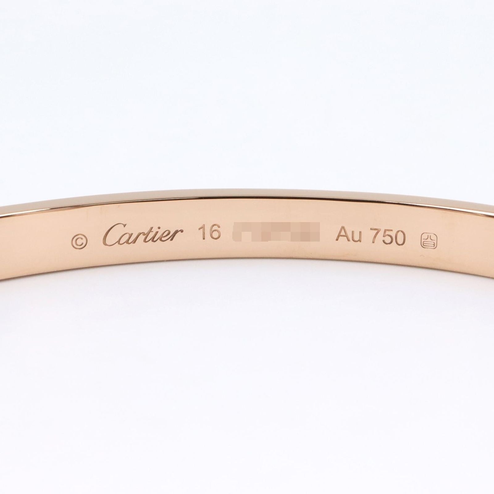 Cartier Bracelet Love 14.5 cm 18k Pink Gold — view 3