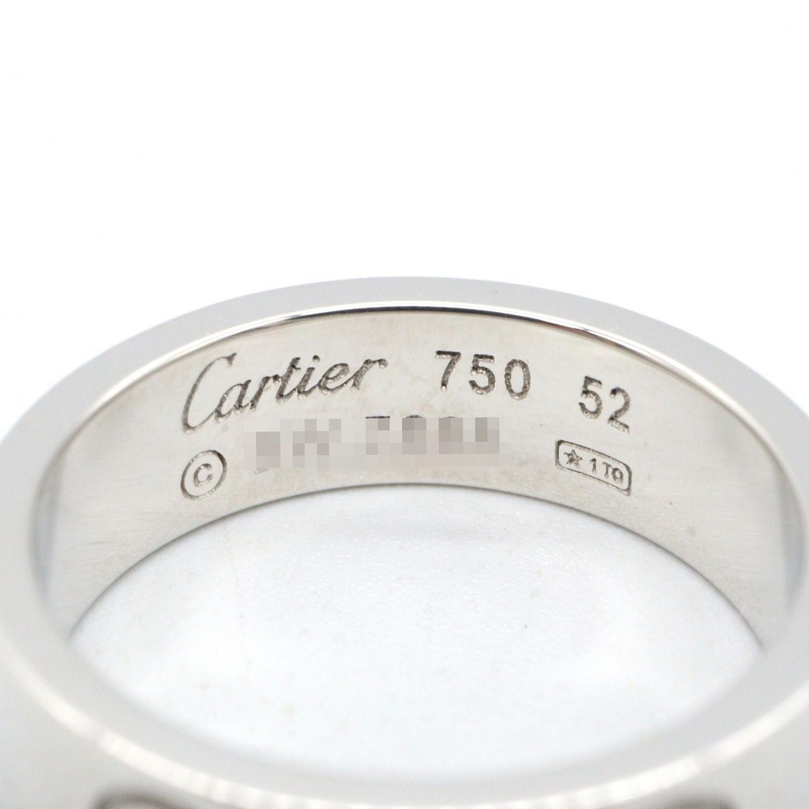 Cartier Ring Love 18k White Gold — view 3