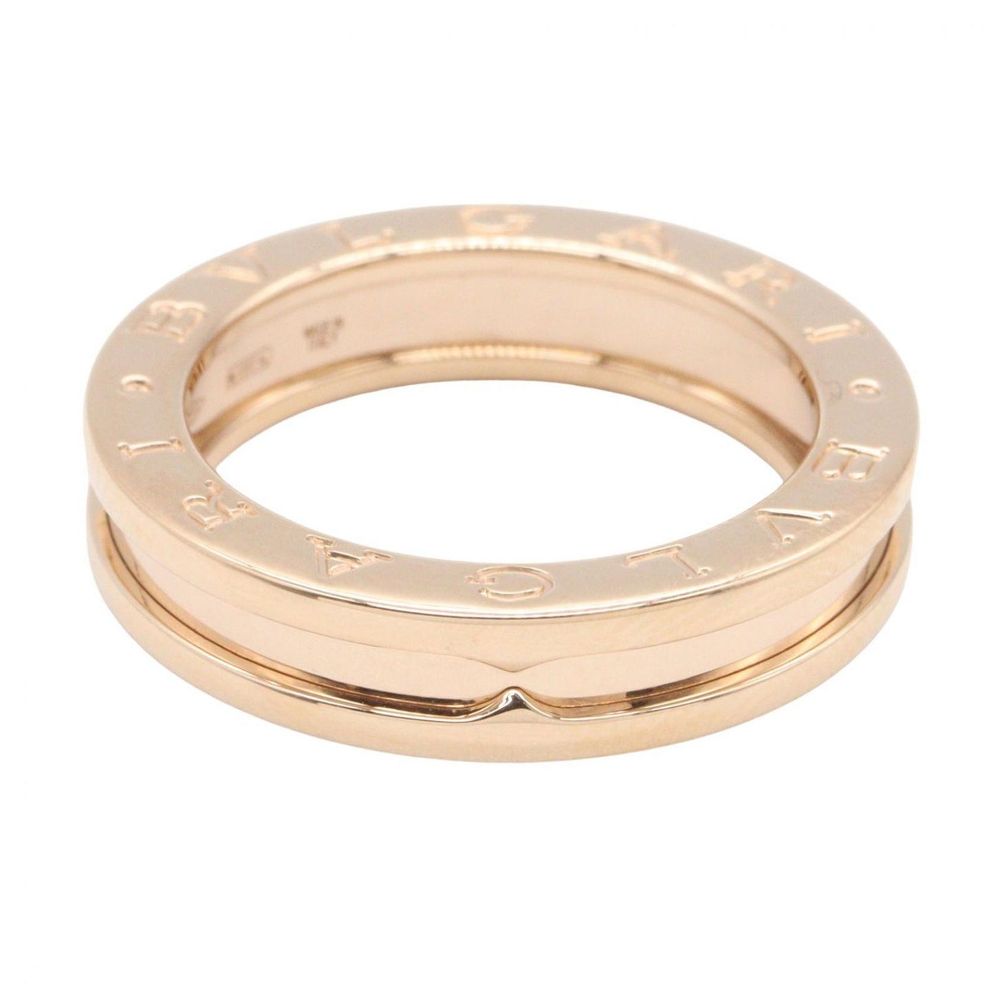 Bvlgari Ring B-zero One Band 18k Pink Gold — view 2