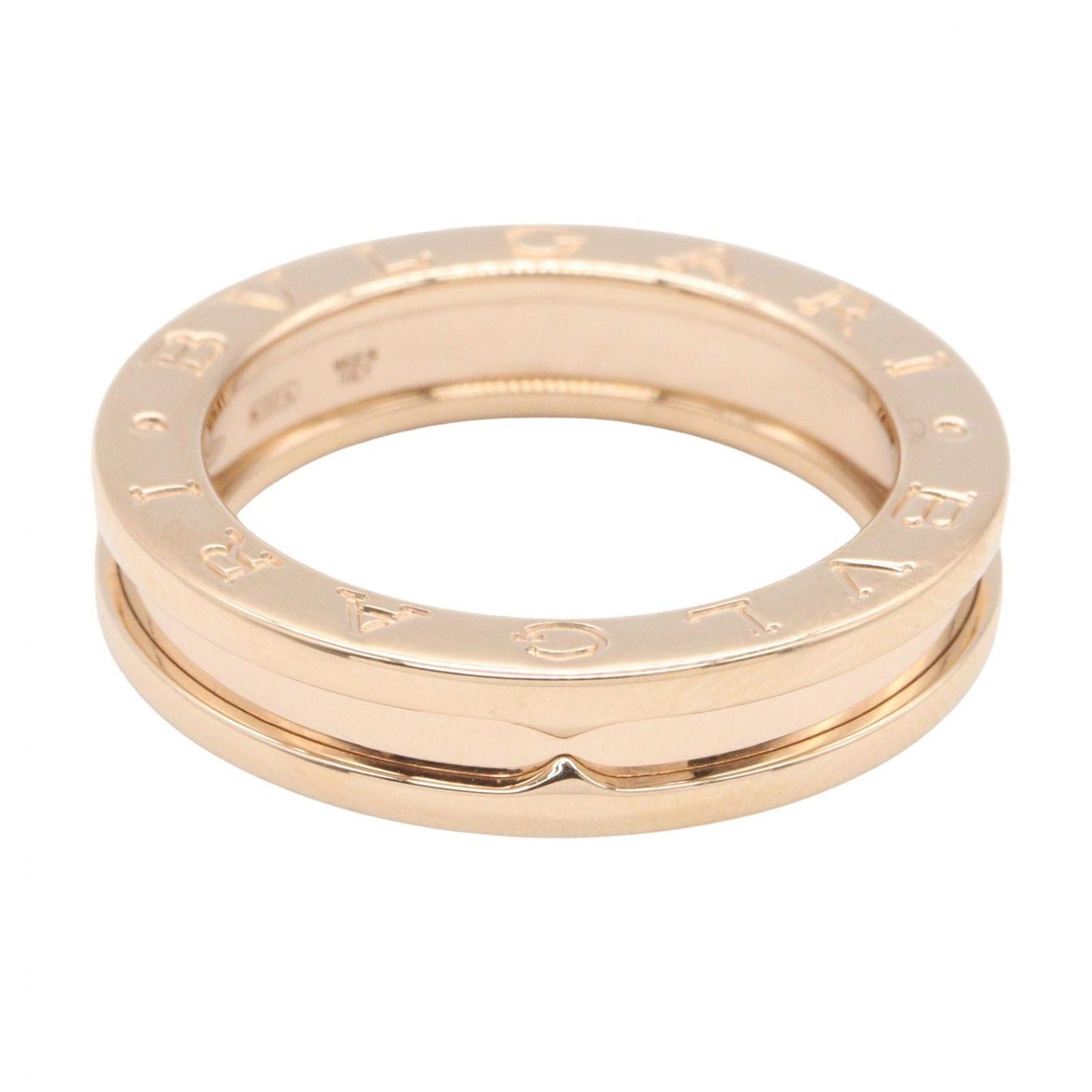 Bvlgari Ring B-zero One Band 18k Pink Gold — view 2