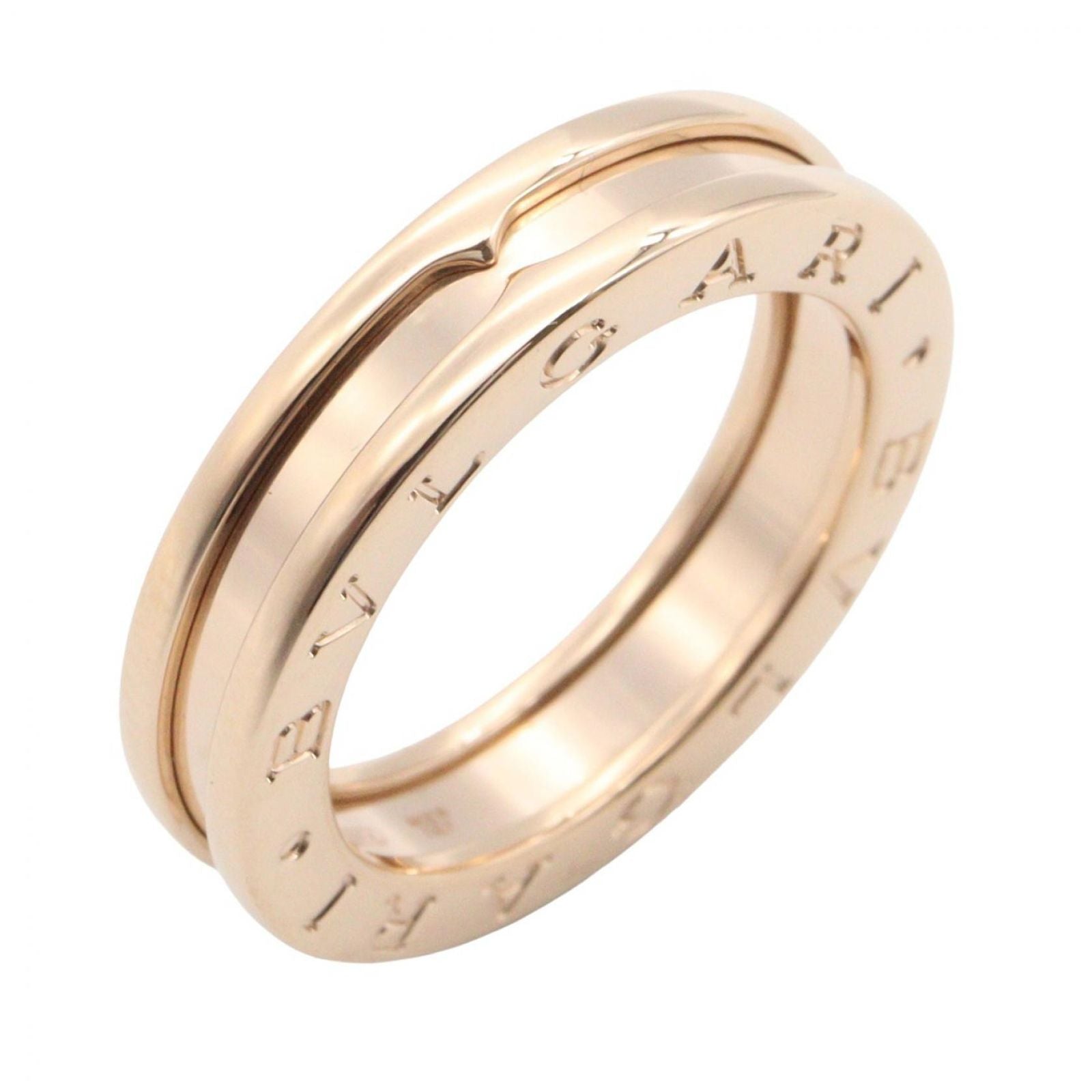 Bvlgari Ring B-zero One Band 18k Pink Gold