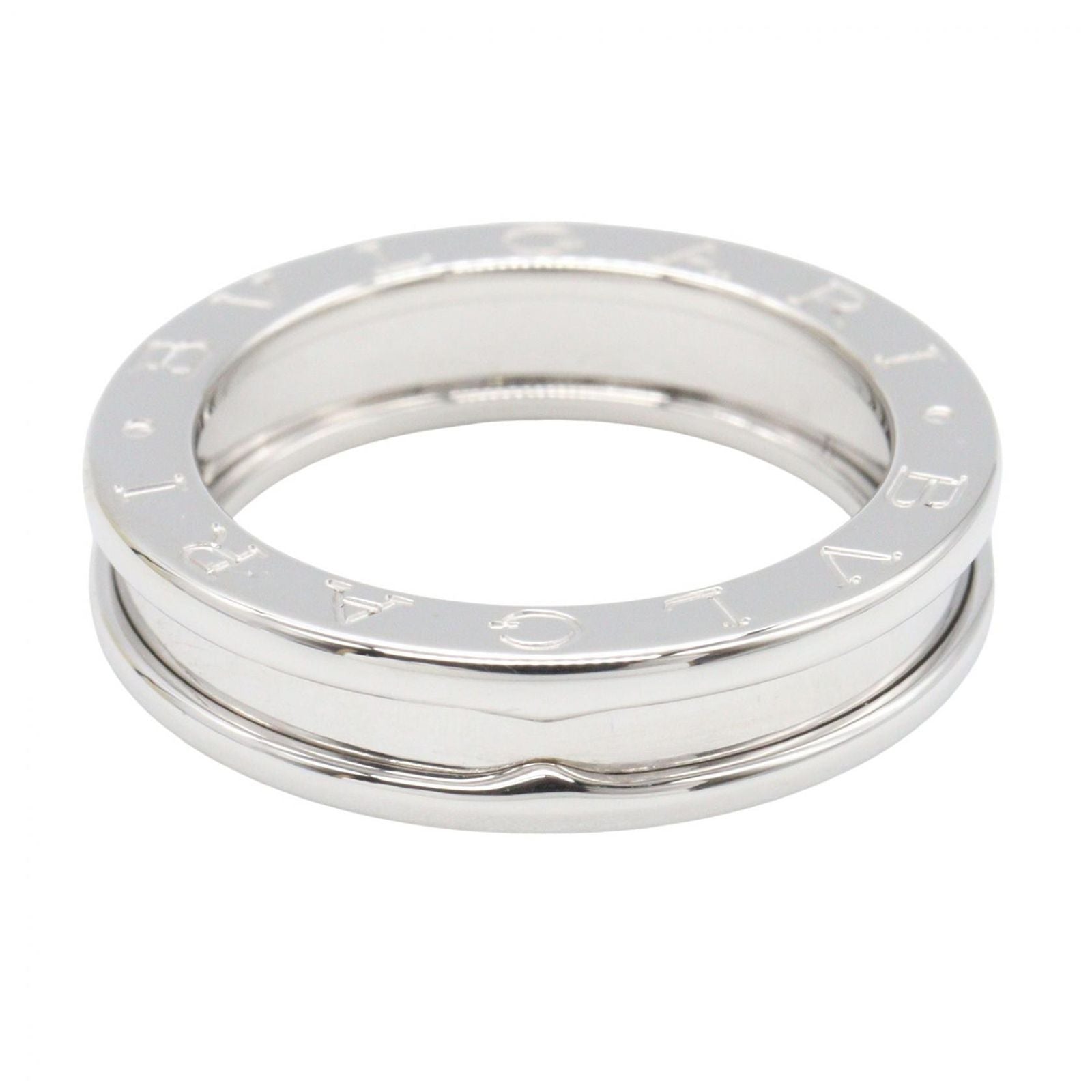 Bvlgari Ring B-zero One Band 18k White Gold — view 2