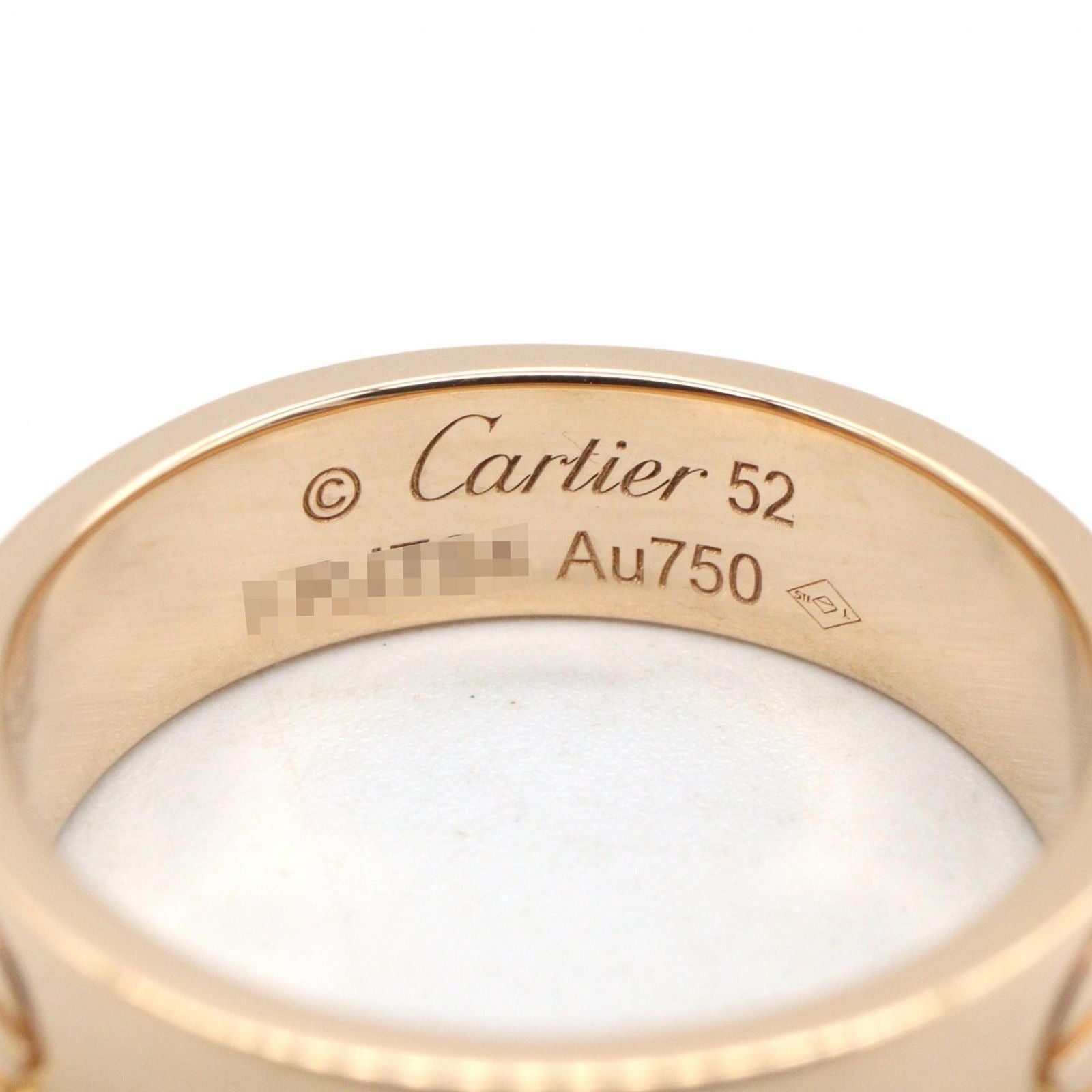Cartier Ring Love 18k Pink Gold — view 3