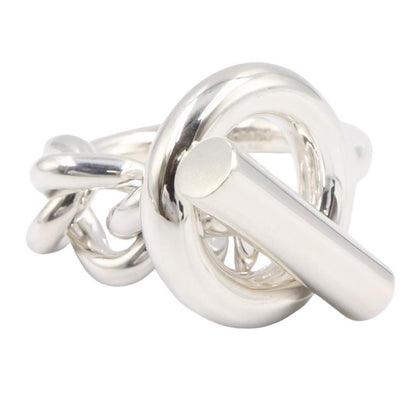 Hermes Ring Croisette 925 Sterling Silver — view 2