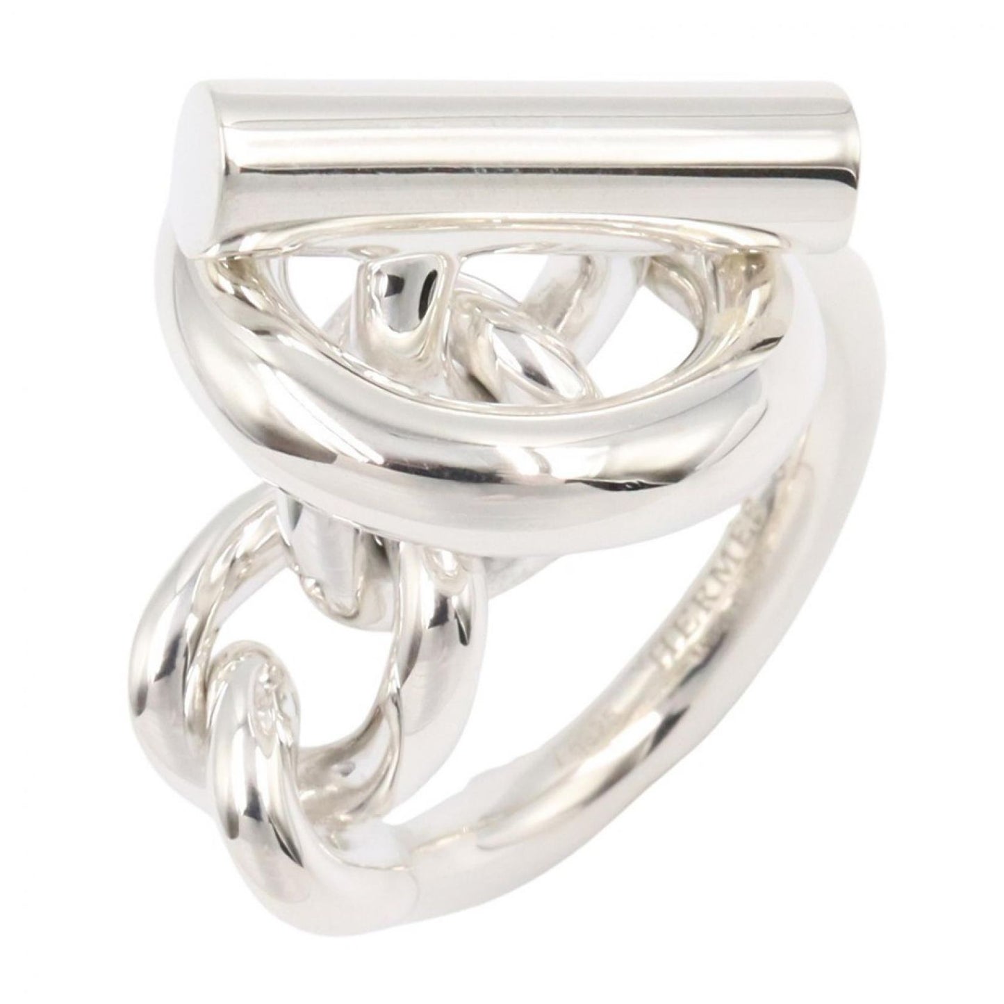 Hermes Ring Croisette 925 Sterling Silver