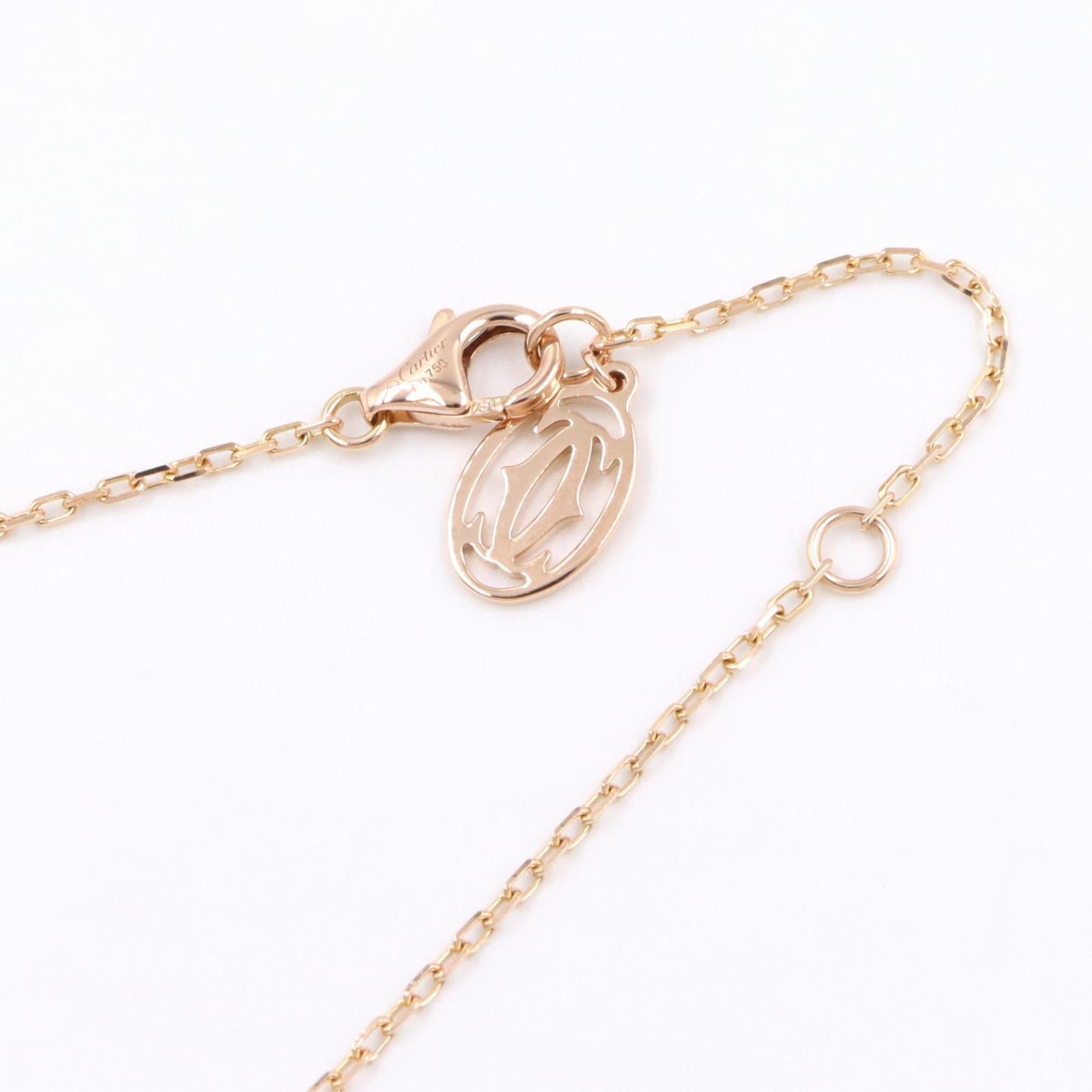 Cartier Necklace d'Amour SM 37.5 41 cm 18k Pink Gold Diamond — view 4