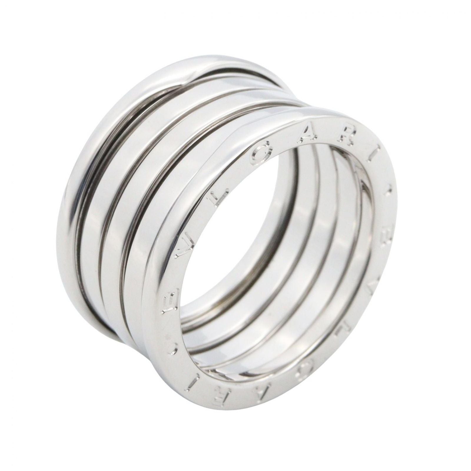 Bvlgari Ring B-zero One Band 18k White Gold — view 3
