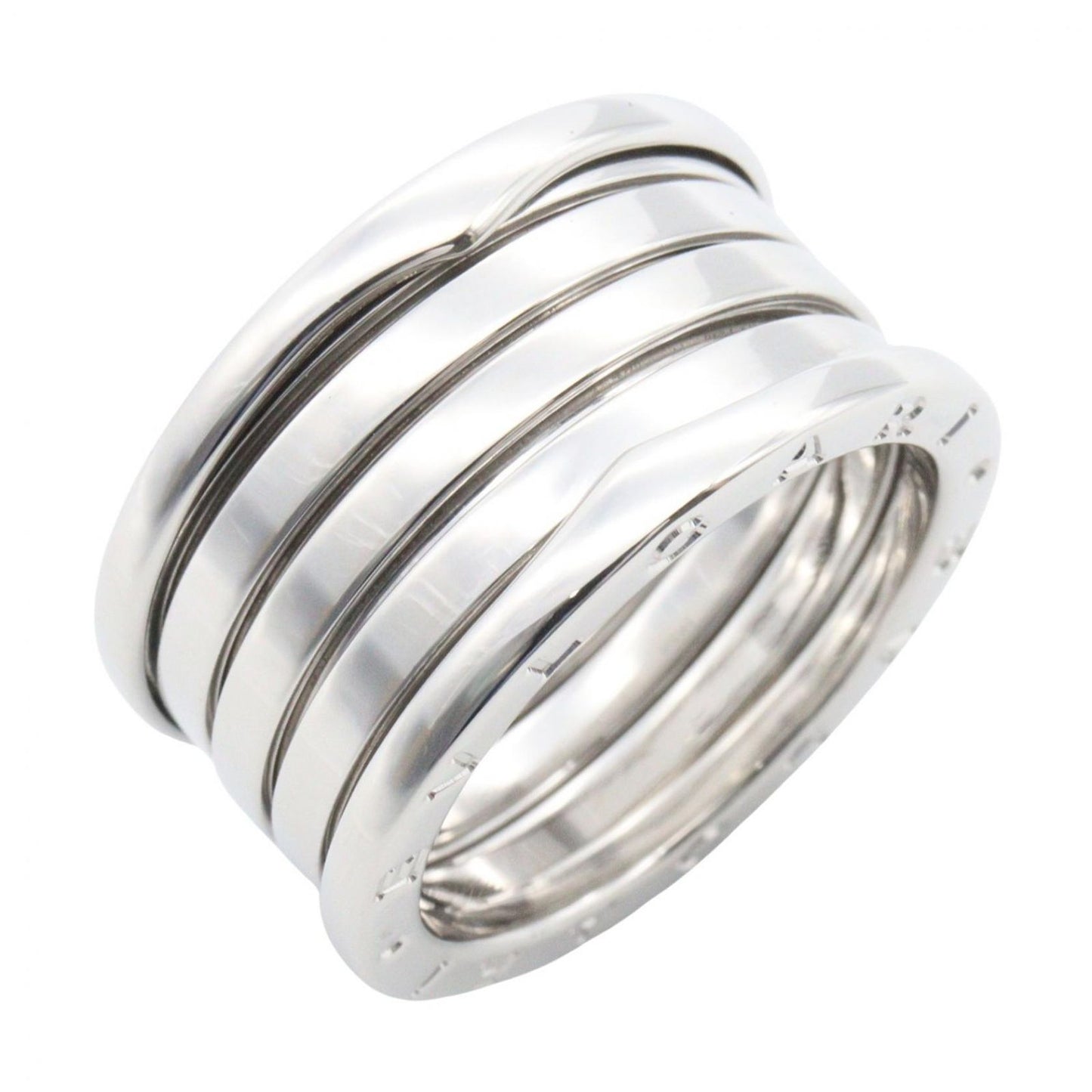 Bvlgari Ring B-zero One Band 18k White Gold
