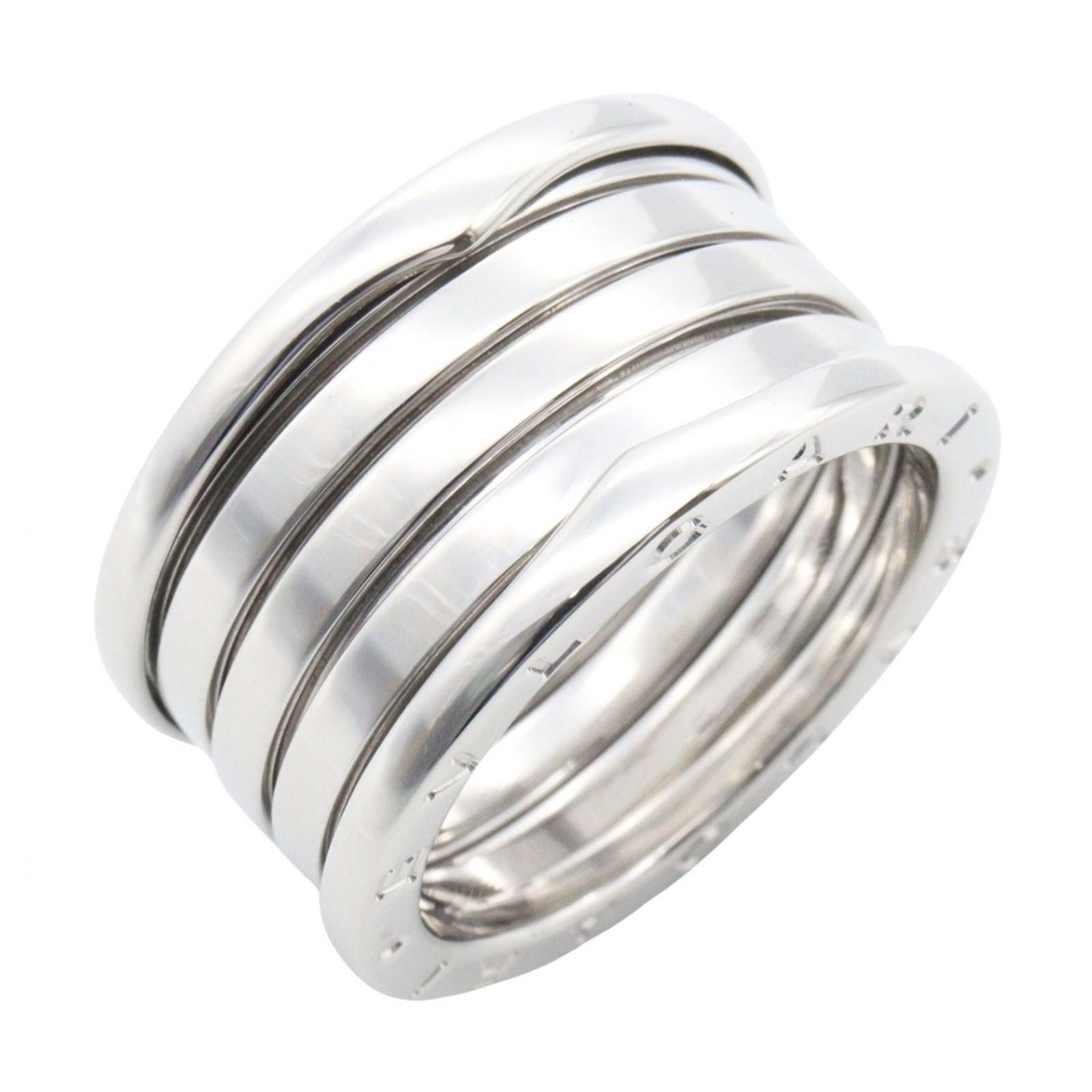 Bvlgari Ring B-zero One Band 18k White Gold