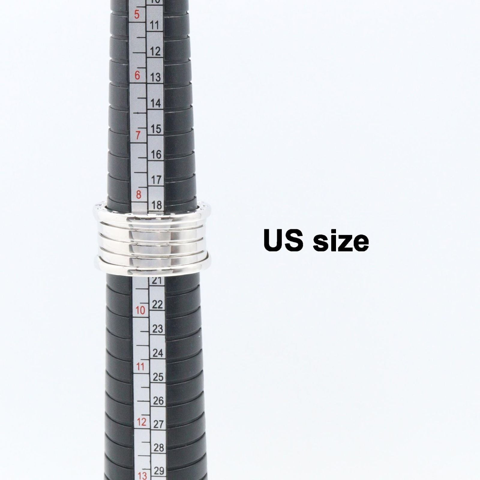 Bvlgari Ring B-zero One Band 18k White Gold — view 7