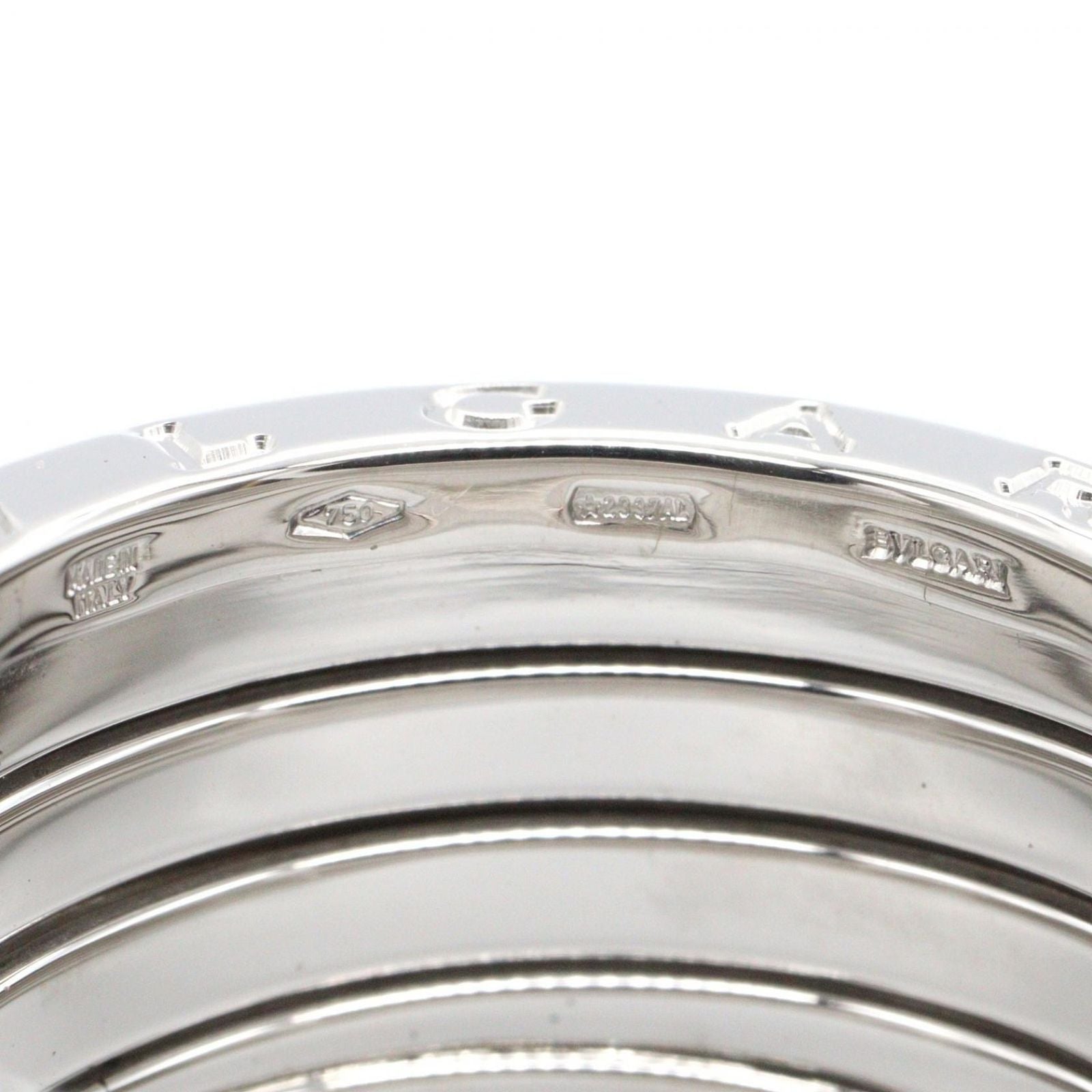 Bvlgari Ring B-zero One Band 18k White Gold — view 4