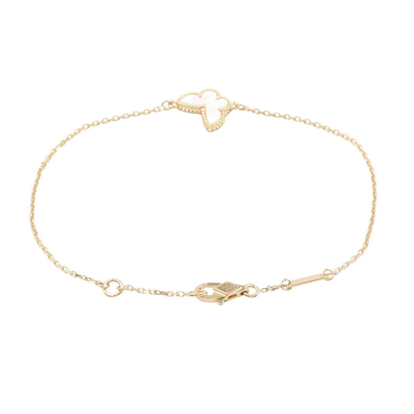 Van Cleef & Arpels Bracelet Sweet Papillon Mother of Pearl 16 17.5 cm 18k — view 2