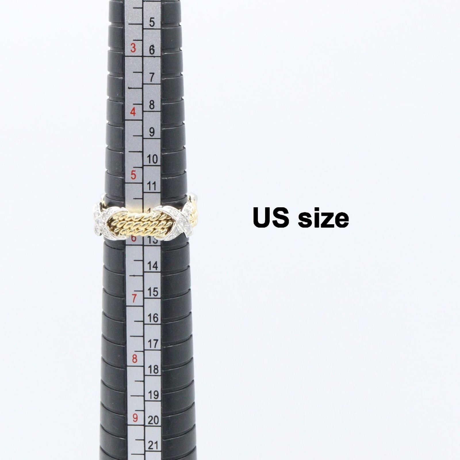 Tiffany & Co Ring Diamond Platinum 18k — view 6