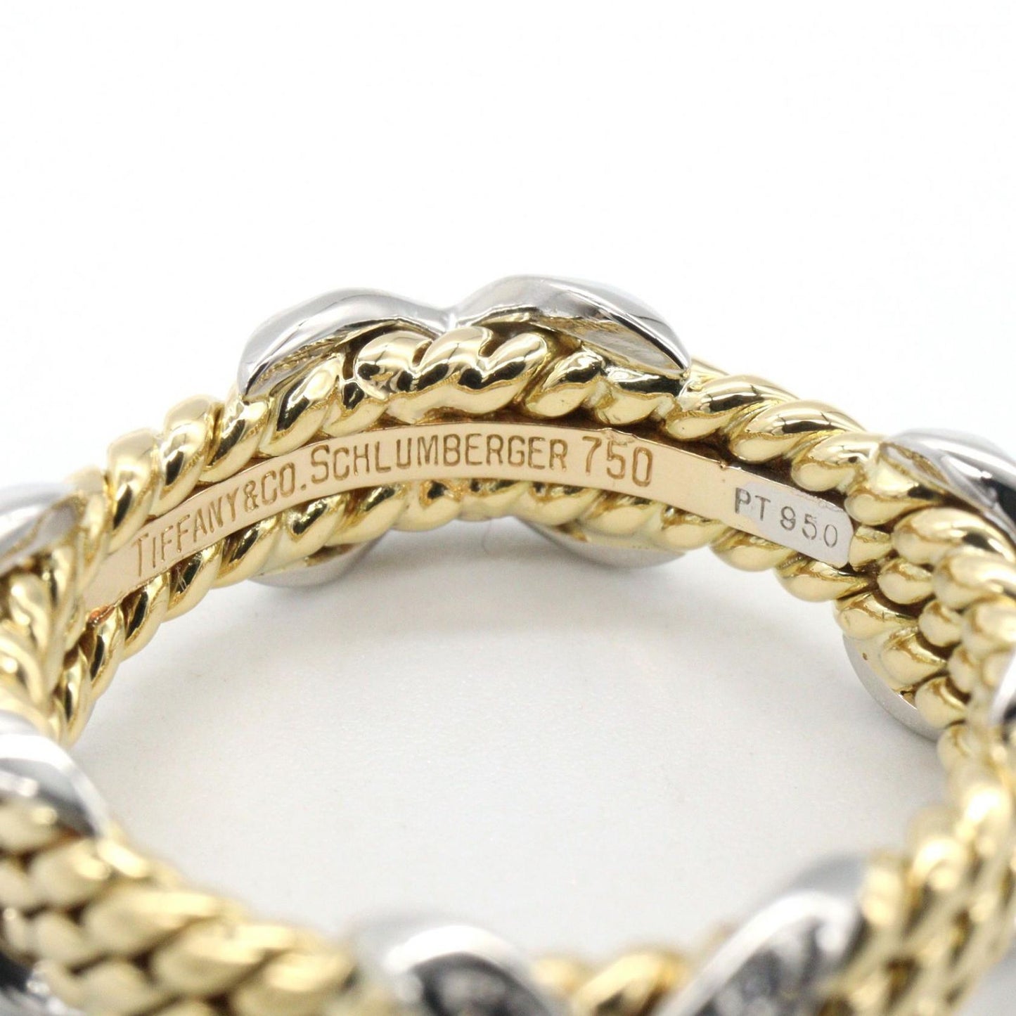 Tiffany & Co Ring Diamond Platinum 18k — view 4