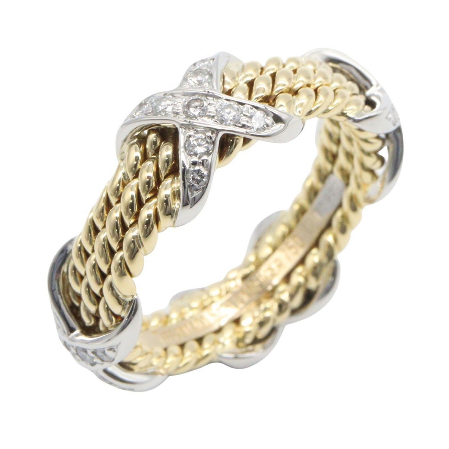 Tiffany & Co Ring Diamond Platinum 18k