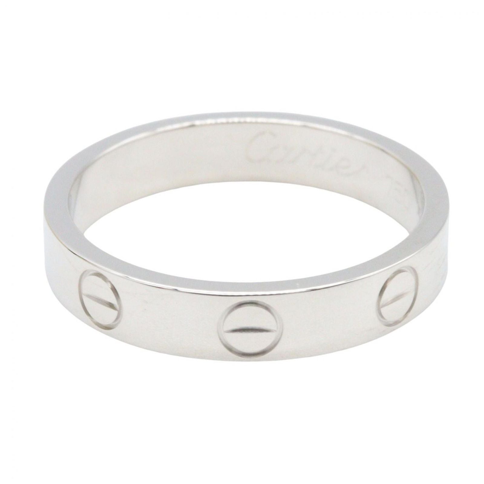 Cartier Ring Mini Love 18k White Gold — view 2